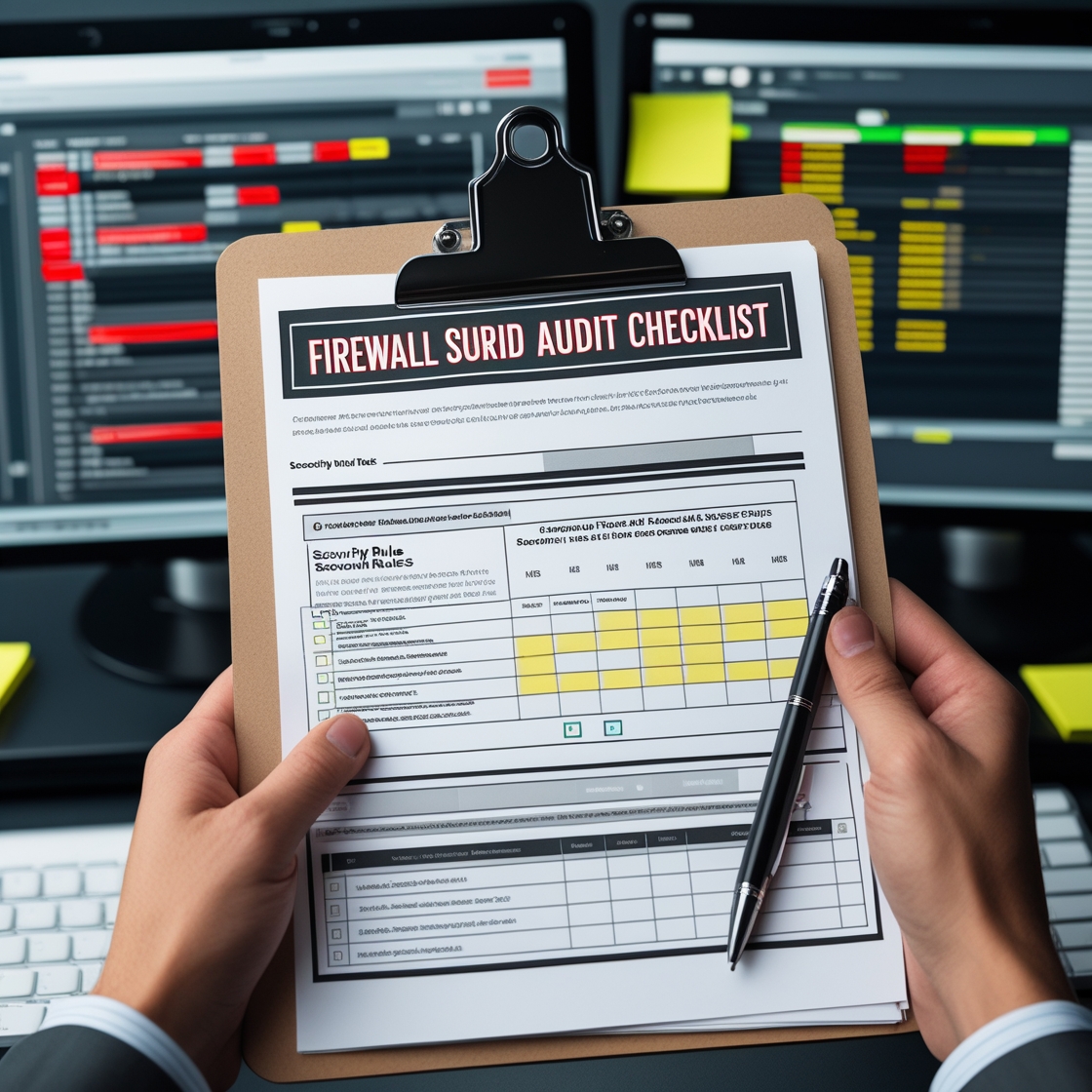 Firewall Rule Audit Checklist